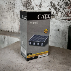Cata Kos 20w Günışığı 3200k Solar Led Aplik Dış Mekan IP44 CT-8010