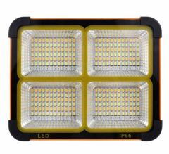 Noas 400W Portatif Taşınabilir Şarjlı Solar Led Projektör Dimlenebilir Işık YL71-0409-S