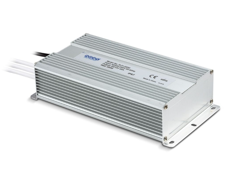 Noas 12 Volt 20 Amper 250W DIŞ MEKAN Şerit Led Trafosu YL31-0250