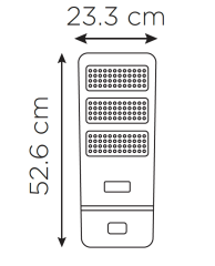 Wow 300W Beyaz Işık 6500K Sensörlü Led Kumandalı Solar Sokak Armatürü W-1030