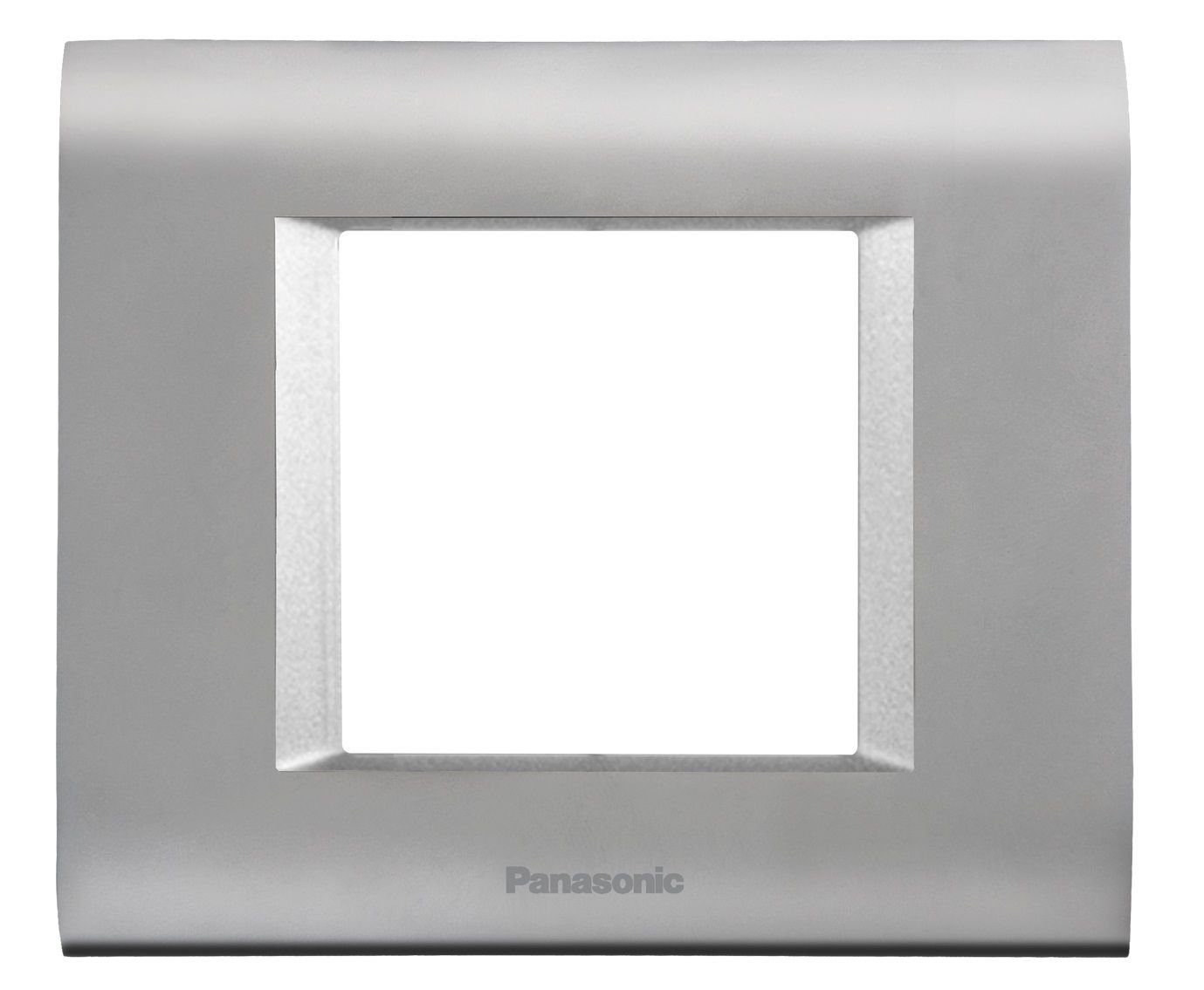 Viko Panasonic Thea 2M Sistema Chrome Matt+Metalik Beyaz Çerçeve - WVTF18405CM-TR