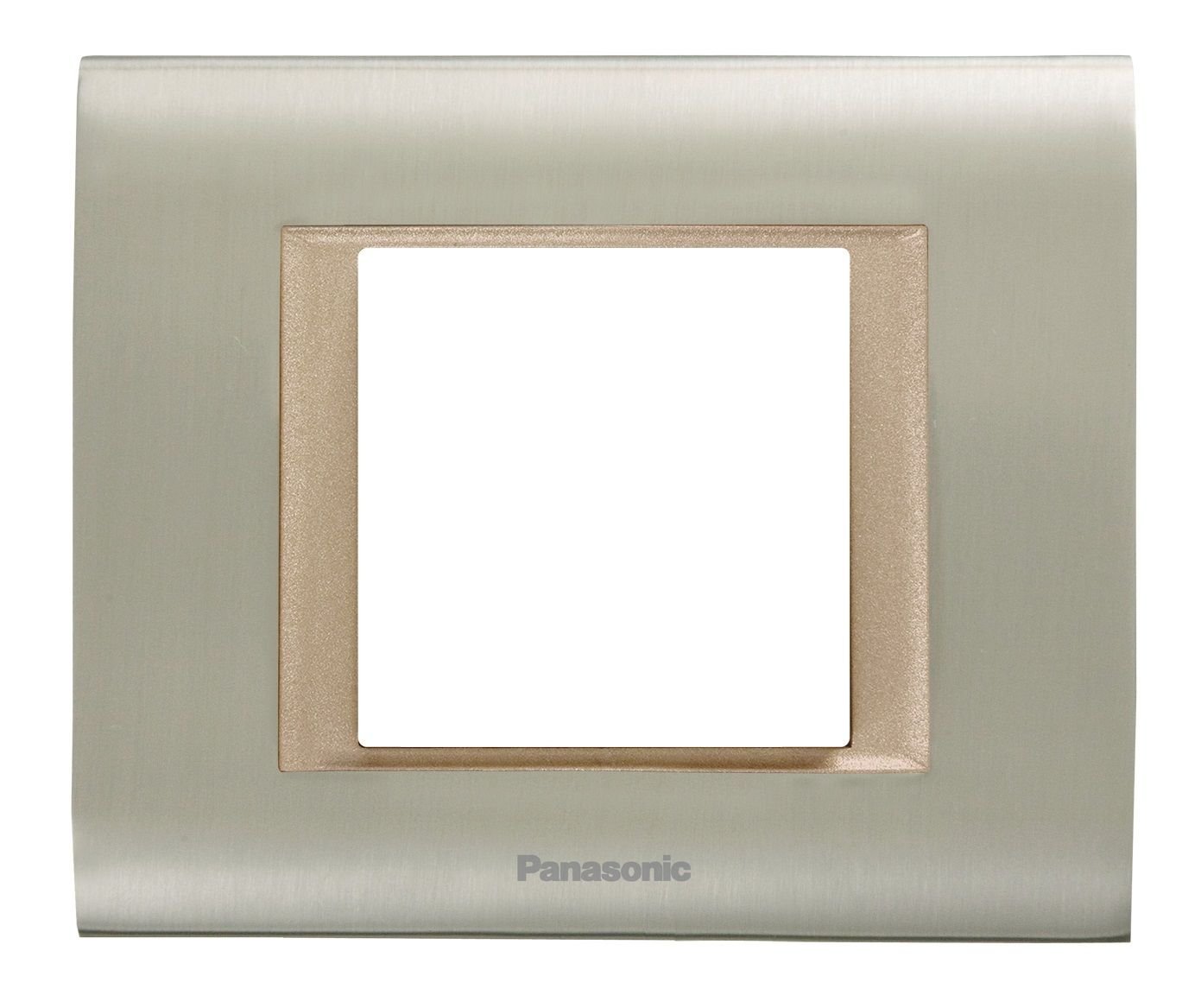 Viko Panasonic Thea 2M Sistema Inox Matt+Dore Çerçeve - WVTF18405IM-TR