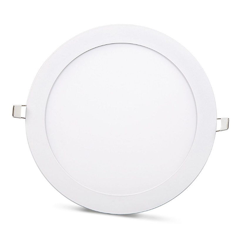 Schuar 18w Beyaz Işık 6500k 1440 Lümen Sıva Altı Slim Led Panel Yuvarlak Alüminyum Kasa SC-1518-B