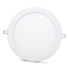 Schuar 18w Beyaz Işık 6500k 1440 Lümen Sıva Altı Slim Led Panel Yuvarlak Alüminyum Kasa SC-1518-B