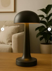 Cata CT-8428 Lizbon 3 Işık Siyah Renk Dokunmatik USB Şarjlı Dim Edilebilir Masa Lambası