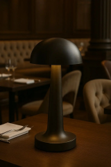 Cata CT-8428 Lizbon 3 Işık Siyah Renk Dokunmatik USB Şarjlı Dim Edilebilir Masa Lambası