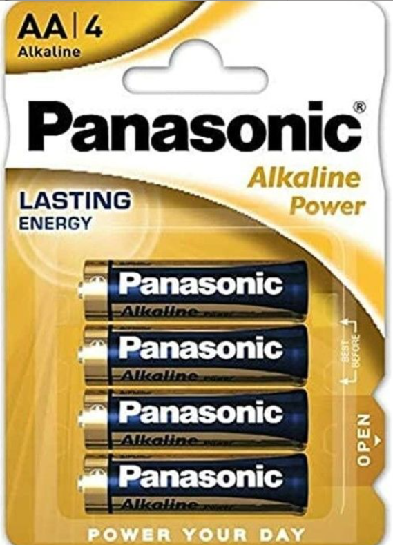 Panasonic LR6APB/4BP Alkalin Power AA Kalın Kalem Pil 4'lü Paket