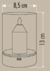 Cata Tokyo Mum Masa Lambası El İle Kontrol USB Şarjlı CT-8432