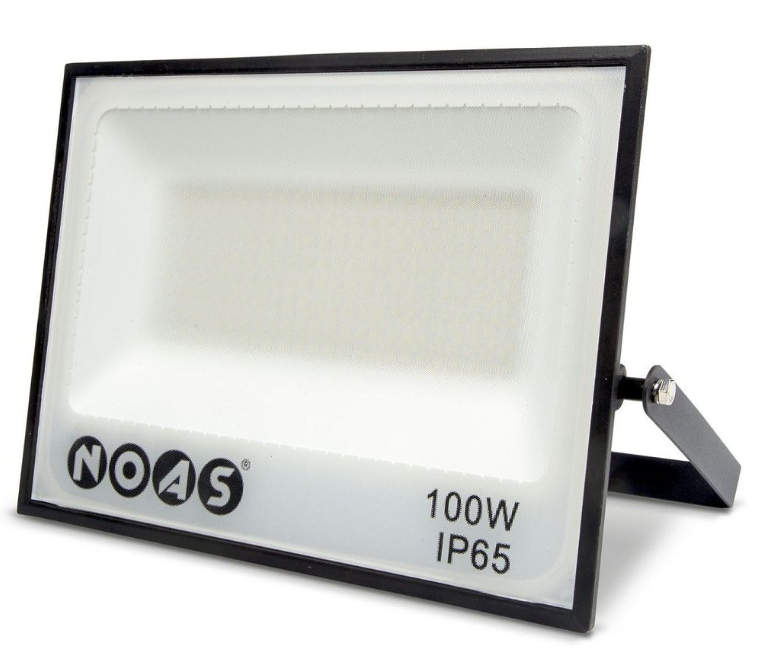 Noas 100W LED Projektör Beyaz Işık 6500K 9000 Lümen YL70-0100