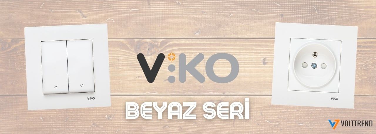 Viko Beyaz Seri ile Minimalist Aydınlatma Çözümleri