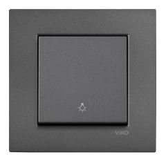 Viko Artline Novella Füme Light Yaylı Anahtar ÇERÇEVELİ