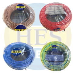 Hes Kablo 6 mm² Nya Tam Bakır TSE Kablo H057V-U  - 100 Metre