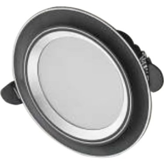 Cata 6W Zebra Led Armatür 3 Renk Işık Siyah - Krom Kasa Ct-5258