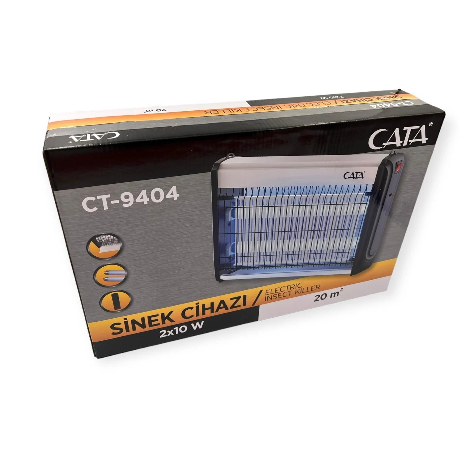Cata 2x10w Sinek ve Uçan Haşere Öldürücü 20 m² CT-9404