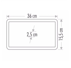 Cata Yönsüz 3W Exit Çıkış Armatürü Ledli 3 Saat Akülü CT-9166