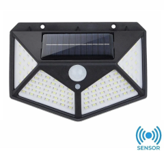 Noas 50W Beyaz Işık Titan Sensörlü 6500K Led Solar Aplik YL84-1001-S