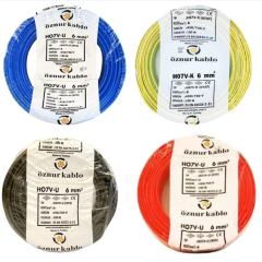 Öznur 6 mm² Nya Tam Bakır TSE Kablo H0(5/7V)U/R  - 100 Metre