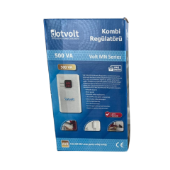 Dotvolt 500 VA / 0.5 KVA MN Serisi Röleli Monofaze Kombi Regülatörü
