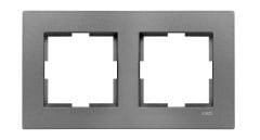 Viko Artline Novella Füme İkili Çerçeve - 92190642