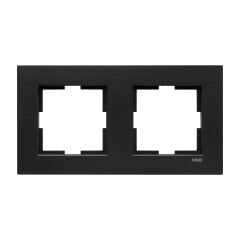 Viko Artline Novella Siyah İkili Çerçeve - 92190652