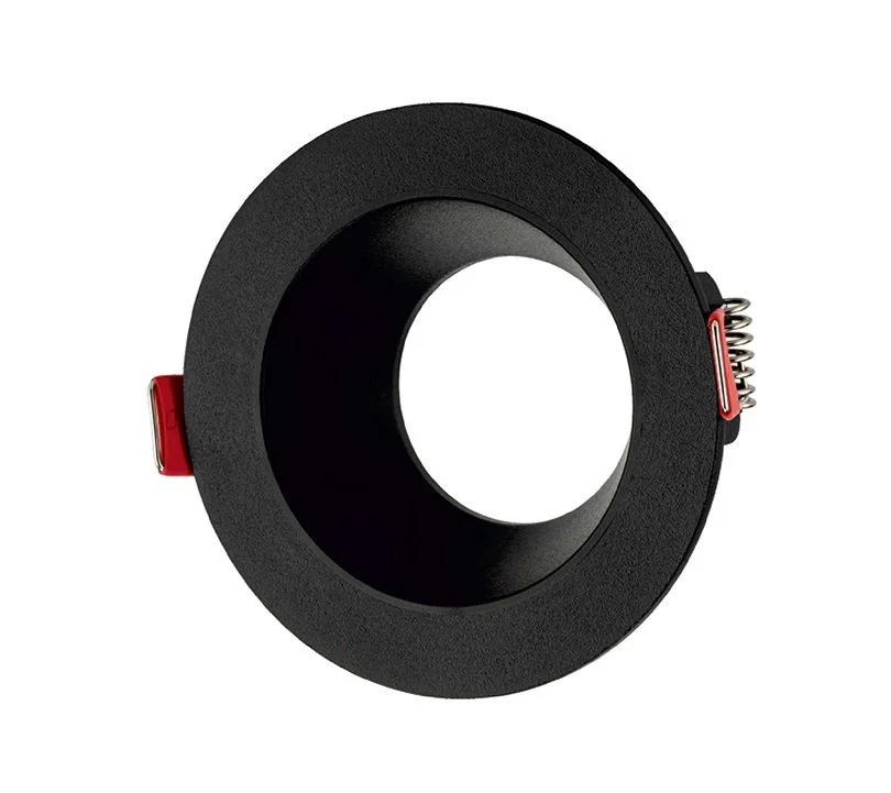 Cata Jaguar Siyah Yuvarlak Dekoratif Spot Kasası CT-5041