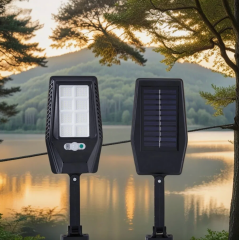 Cata 40W Beyaz Işık 6500K Sensörlü Led Kumandalı Solar Sokak Armatürü CT-4693