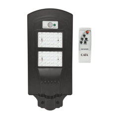 Cata 120W Beyaz Işık 6500K Sensörlü Led Kumandalı Solar Sokak Armatürü CT-4691