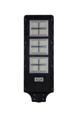 Cata 300W Beyaz Işık 6500K Sensörlü Led Kumandalı Solar Sokak Armatürü CT-4642