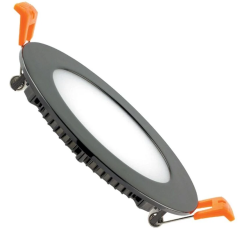 Cata 6w Slim Led Panel Yuvarlak Siyah Kasa CT-5125