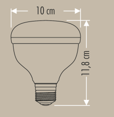 Cata 35W Kristal Torch Led Ampul Beyaz Işık 6500k E27 Duylu 1600 Lümen CT-4135