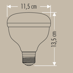 Cata 45W Kristal Torch Led Ampul Beyaz Işık 6500k E27 Duylu 2200 Lümen CT-4145