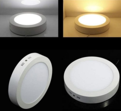 Cata CT-5271 25W Damla Yuvarlak Sıva Üstü LED Panel Armatür - Beyaz Kasa