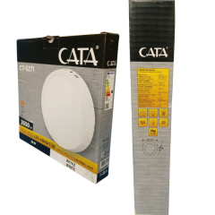 Cata CT-5271 25W Damla Yuvarlak Sıva Üstü LED Panel Armatür - Beyaz Kasa
