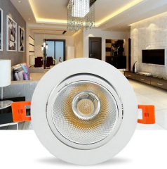 Cata Akik 7 Watt Sıva Altı Beyaz Kasa Yuvarlak Cob LED Spot 470 Lümen CT-5204