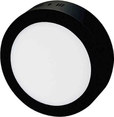Cata CT-5235 18W Sıva Üstü Yuvarlak LED Panel Armatür - Siyah Kasa