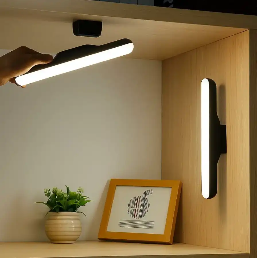 Cata Ct-5249 Şarjlı Led Işık Usb Şarjlı Kablosuz Mıknatıslı Led Lamba 3 Farklı Işık Rengi