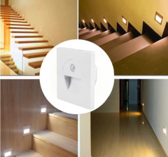 Cata 1W Ct-5170b Sensörlü Fotoselli Koridor Armatürü Led Aydınlatma Beyaz Kasa