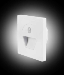 Cata 1W Ct-5170b Sensörlü Fotoselli Koridor Armatürü Led Aydınlatma Beyaz Kasa Beyaz