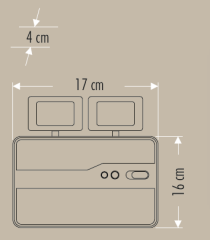 Cata 2x5 Watt Şarjlı Acil Aydınlatma Armatürü CT-9171