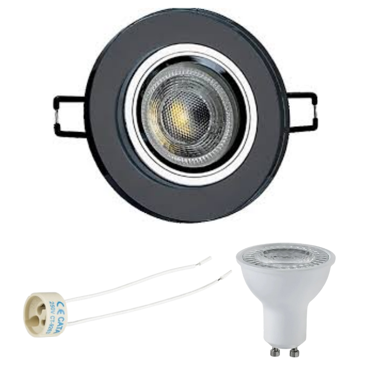 Cata Zambak Cam Spot Ct-6546 Ampül Dahil Tam Takım Halinde