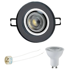 Cata Zambak Cam Spot Ct-6546 Ampül Dahil Tam Takım Halinde