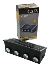 Cata Kos 20w Günışığı 3200k Solar Led Aplik Dış Mekan IP44 CT-8010