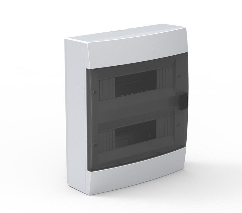 Horoz 24'lü Sıva Üstü Sigorta Kutusu İki Katlı IP40 Beyaz Kasa 600 000 240