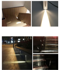 Cata 3W Ct-5172 Profesyonel Koridor Armatürü Led Aydınlatma Siyah Kasa Sarı Işık