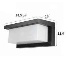 Cata Cunda 30w Günışığı 3200 Kelvin Led Aplik Dış Mekan IP44 CT-7084