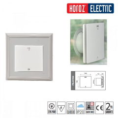 Horoz 100'lük Felix Fan Pimaş 10CM Banyo ve Mutfak Aspiratörü 500 100 100