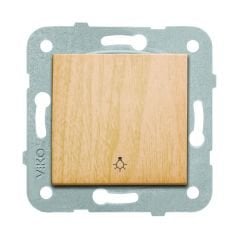 Viko Artline Novella Kayın Light Yaylı Anahtar Çerçevesiz 92615203