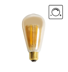 Cata 6W CT-4313 Rustik Uzun Filament Dimlenebilir Led Ampul ST64  - Sarı Işık (2700K)
