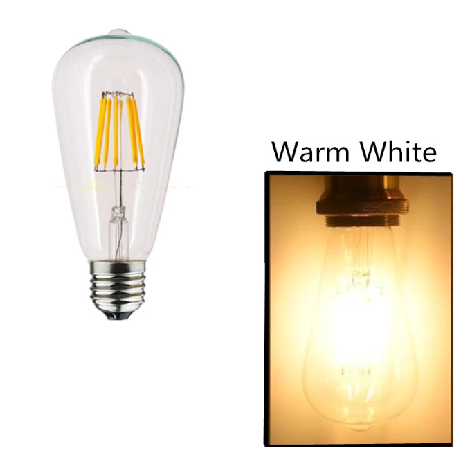 Cata 8W CT-4353 Uzun Filament Led Ampul ST64 Günışığı