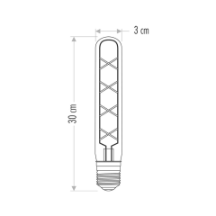 Cata 4W CT-4302 Rustik Dekoratif Led Ampul - Sarı Işık (2700K)